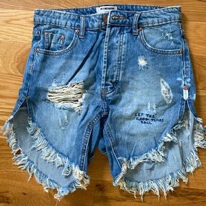 One Teaspoon embroidered shorts
